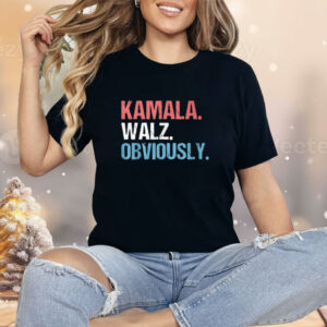 Misha Collins Kamala Walz Obviously Shirt