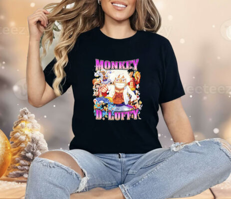 Monkey D. Luffy II One Piece cartoon graphic Shirt