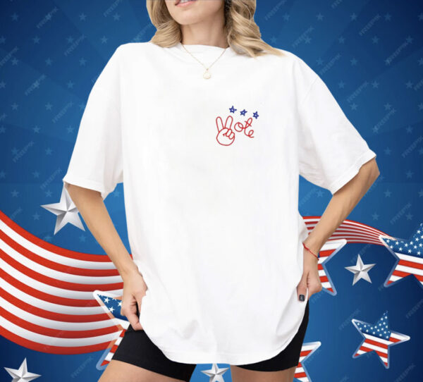 Nicolle Wallace Peace Vote Shirt