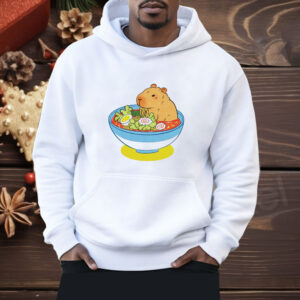 Noodlebara capybara in a bowl of ramen Shirt