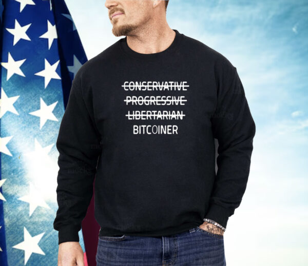 OKUNG Conservative Progressive Libertarian Bitcoiner Shirt