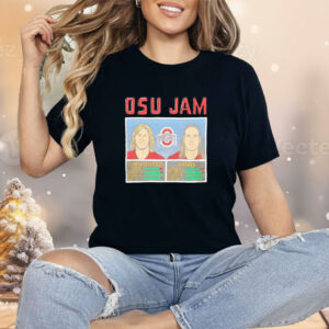 Ohio State Buckeyes OSU Jam Carpenter and Hawk Shirt