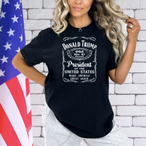 President of the United States make America great again old no 47 brand Shirt