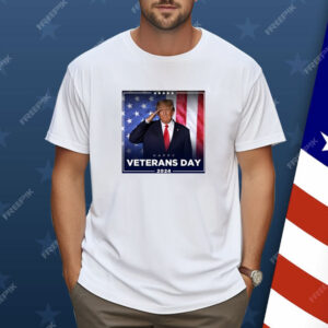 Realdonaldtrump Happy Veterans Day 2024 Shirt