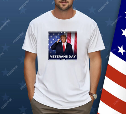 Realdonaldtrump Happy Veterans Day 2024 Shirt