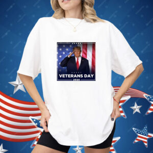 Realdonaldtrump Happy Veterans Day 2024 Shirt