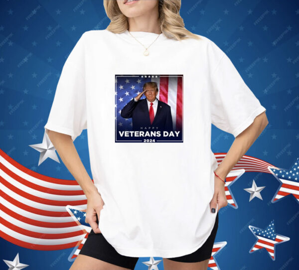 Realdonaldtrump Happy Veterans Day 2024 Shirt