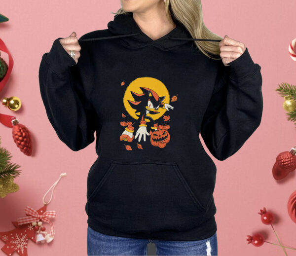 Shadow The Hedgehog Pumpkin Halloween Shirt