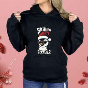 Skibidi Rizzmas Gen Alpha Slang Christmas Penguin Shirt