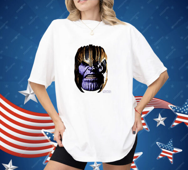 Thanos Marvel comics big face graphic Shirt