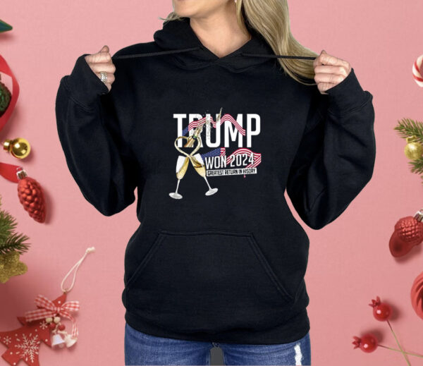 Trump Won 2024 Greatest Return In History Shirt