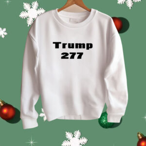 Trump Won 277 President Shirt