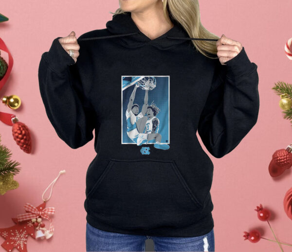 UNC Basketball Jalen Washington & Elliot Cadeau Shirt