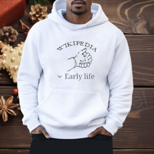 Wikipedia early life Shirt