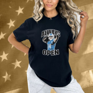 Amon-Ra St. Brown Always Open Detroit Lions Shirt