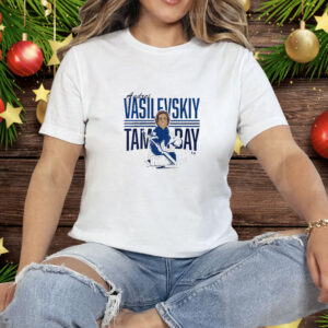 Andrei Vasilevskiy Center Ice Caricature Tee Shirt