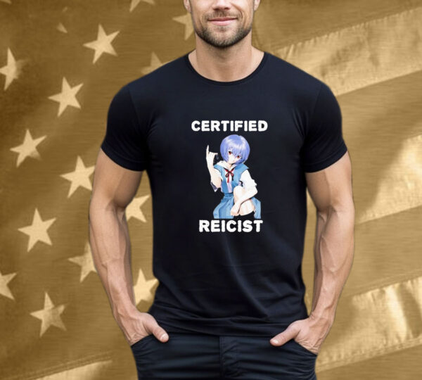 Ayanami Rei Gun Certified Reicist T-Shirt