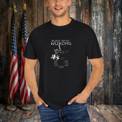 Black Myth Wukong Game Science T-Shirt