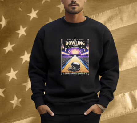 Bowling Party December 13 125th Army Navy Rivalry Game Kickoff Bowlero College Park Shirt