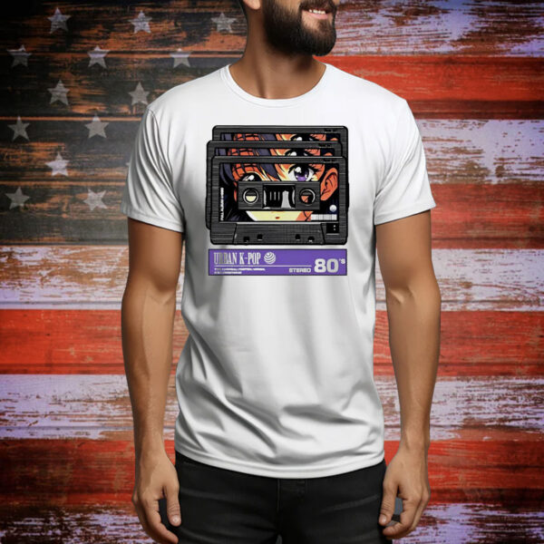 Cassette Tape Urban K-Pop Stereo 80’s Tee Shirt