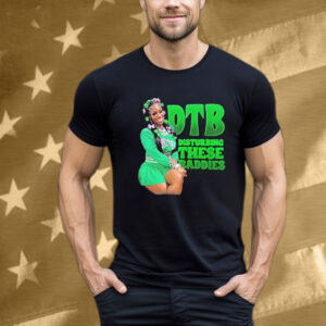 DTB Disturbing These Baddies Green T-Shirt