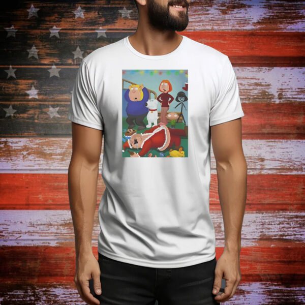 Doozy comics Family Guy Christmas Tee Shirt