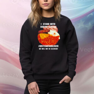 I stand with dorian electra British food lover Tee Shirt
