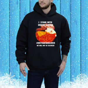 I stand with dorian electra British food lover Tee Shirt