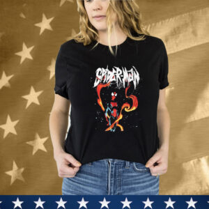 Marvel Spider-Man Flames T-Shirt