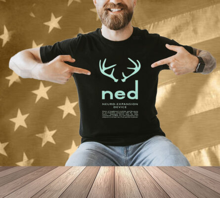 Ned Bayou Neuro Expansion Device Antlers Deer  Shirt