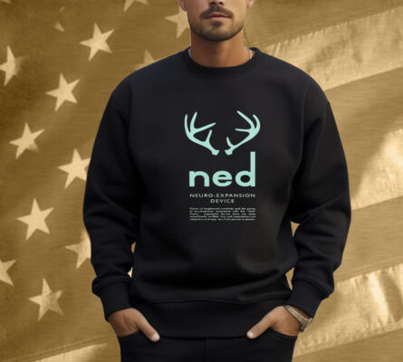 Ned Bayou Neuro Expansion Device Antlers Deer  Shirt