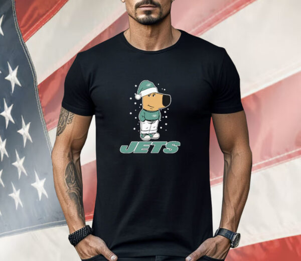 New York Jets X Chill Guy Christmas Shirt