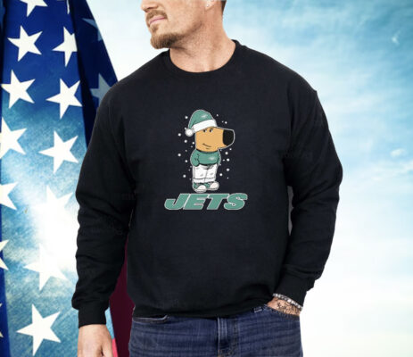 New York Jets X Chill Guy Christmas Shirt