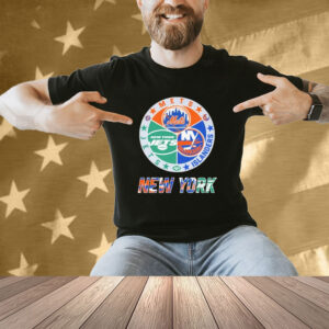 New York Jets x New York Mets x New York Islanders Shirt