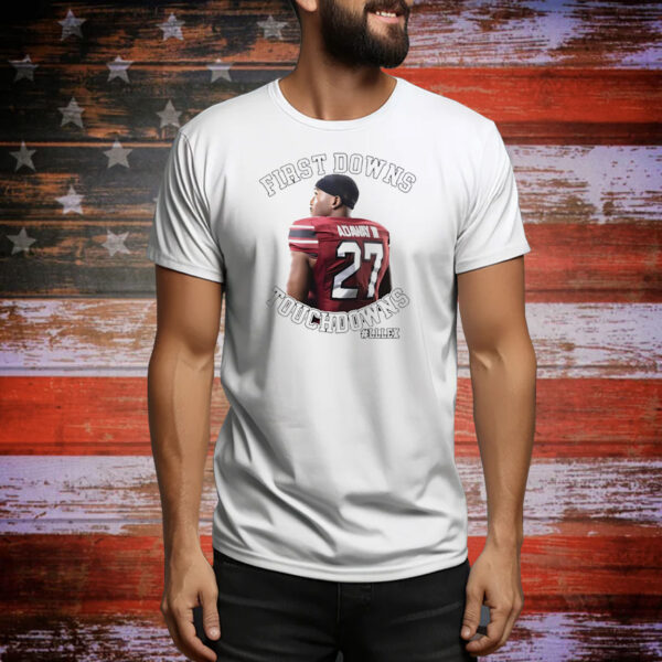 Oscar Adaway III South Carolina Gamecocks first downs touchdowns #Lllex Tee Shirt