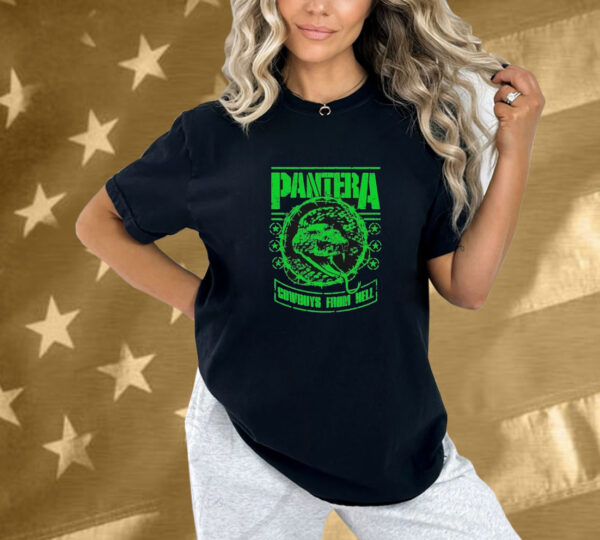 Pantera Cowboys From Hell Snake Shirt