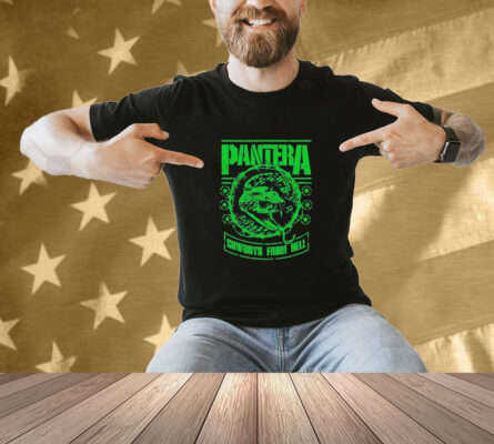 Pantera Cowboys From Hell Snake Shirt