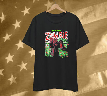 Rob Zombie Throne Holiday Christmas 2024 T -Shirt