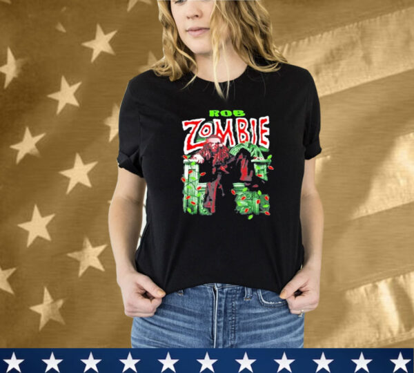 Rob Zombie Throne Holiday Christmas 2024 T -Shirt