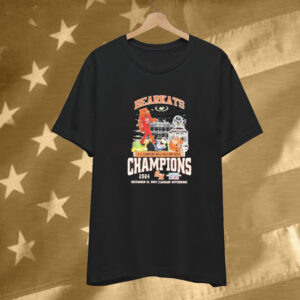 Sam Houston Bearkats Football Champions R L Carriers New Orleans Bowl Mascot T-Shirt