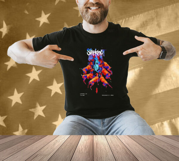 Slipknot The 02 In London, UK Dec 21 2024 Tour Shirt