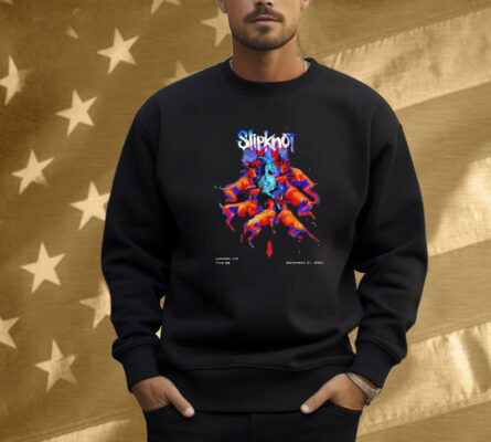 Slipknot The 02 In London, UK Dec 21 2024 Tour Shirt