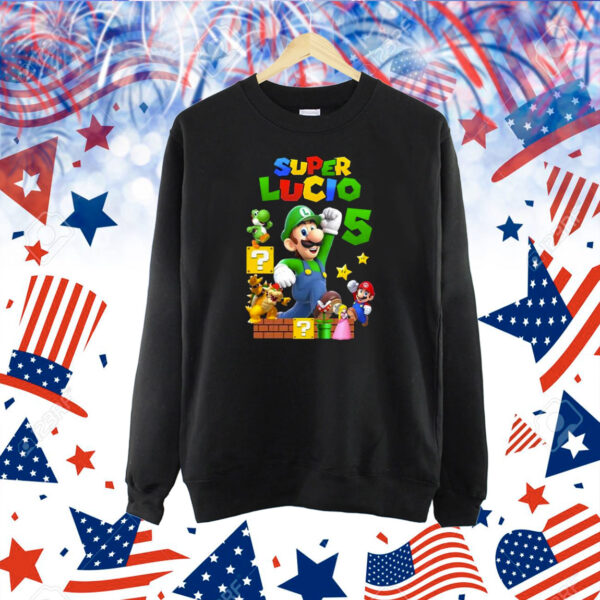 Super Luigi Birthday Boy Shirt