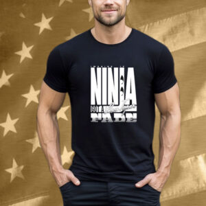 Team Ninja Low Taper Fade Tan T-Shirt