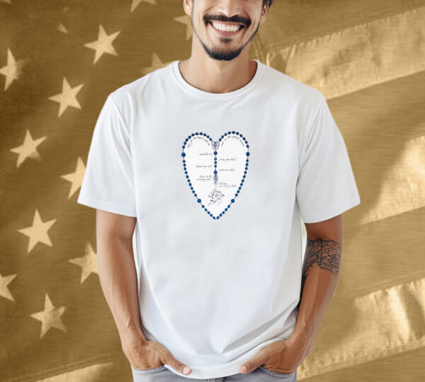 The Last Dinner Party Rosary Heart Shirt