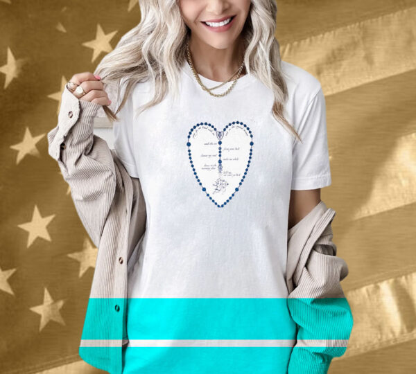 The Last Dinner Party Rosary Heart Shirt