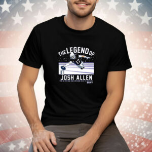 The Legend Of Josh Allen Tee Shirt