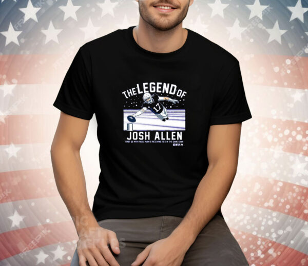 The Legend Of Josh Allen Tee Shirt