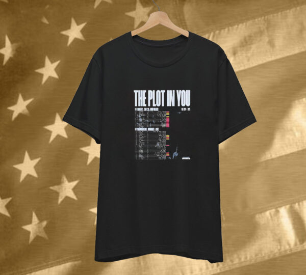 The Plot In You With Currents Zero Us 2024-2025 Tour T-Shirt