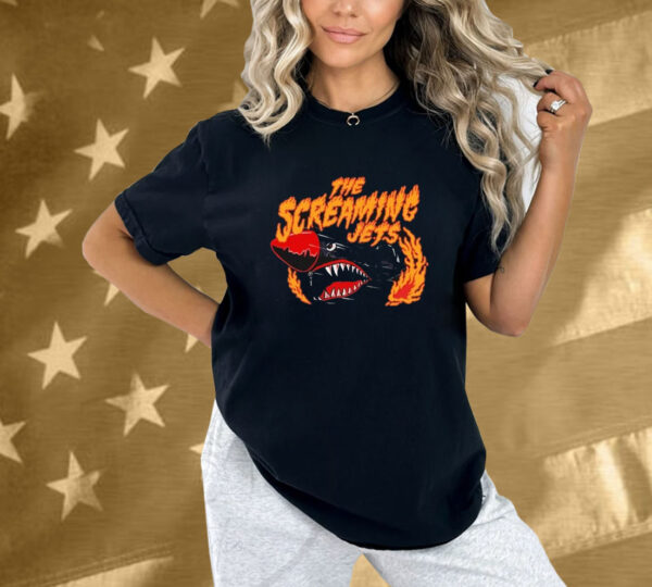 The Screaming Jets Flaming Jet T-Shirt